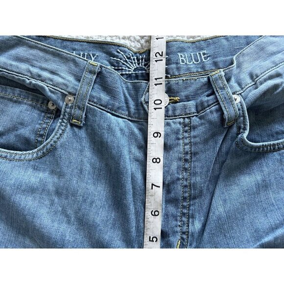 Daily Blue Adriano Goldschmeid Mood Straight Leg Lightweight Jeans Echo Blue 29 - Picture 11 of 14